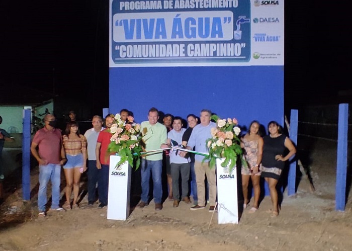 Comunidade Rural de Campinho é beneficiada com Sistema de Abastecimento d’água 